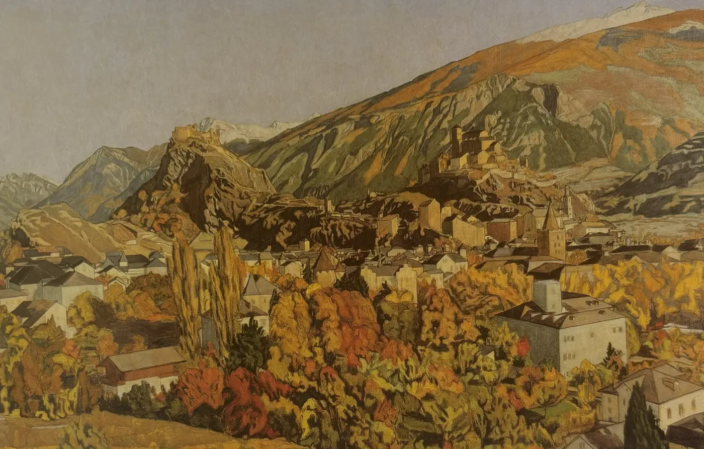 Raphy Dallèves, Sion en automne