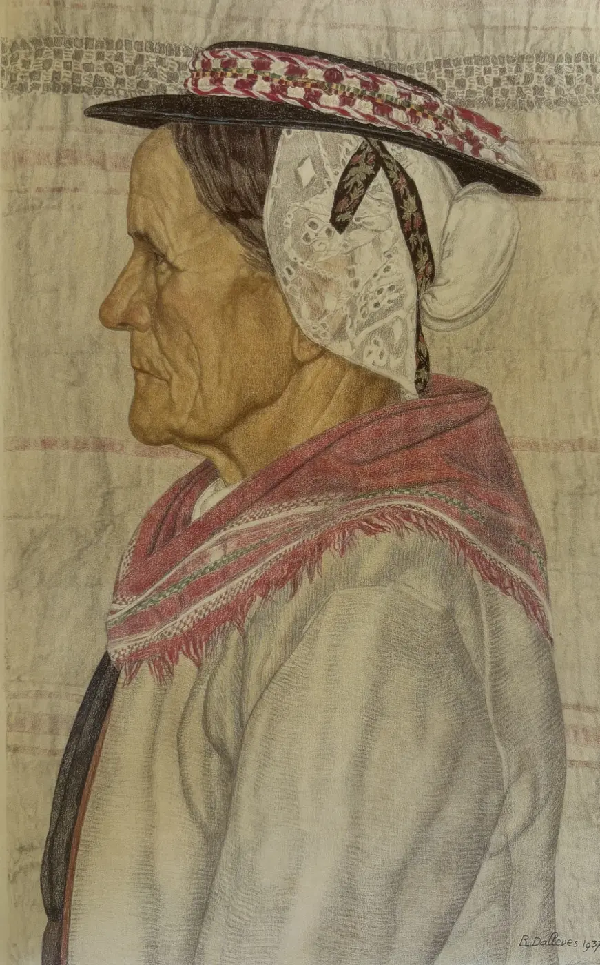 Raphy Dallèves, Évolénarde de profil