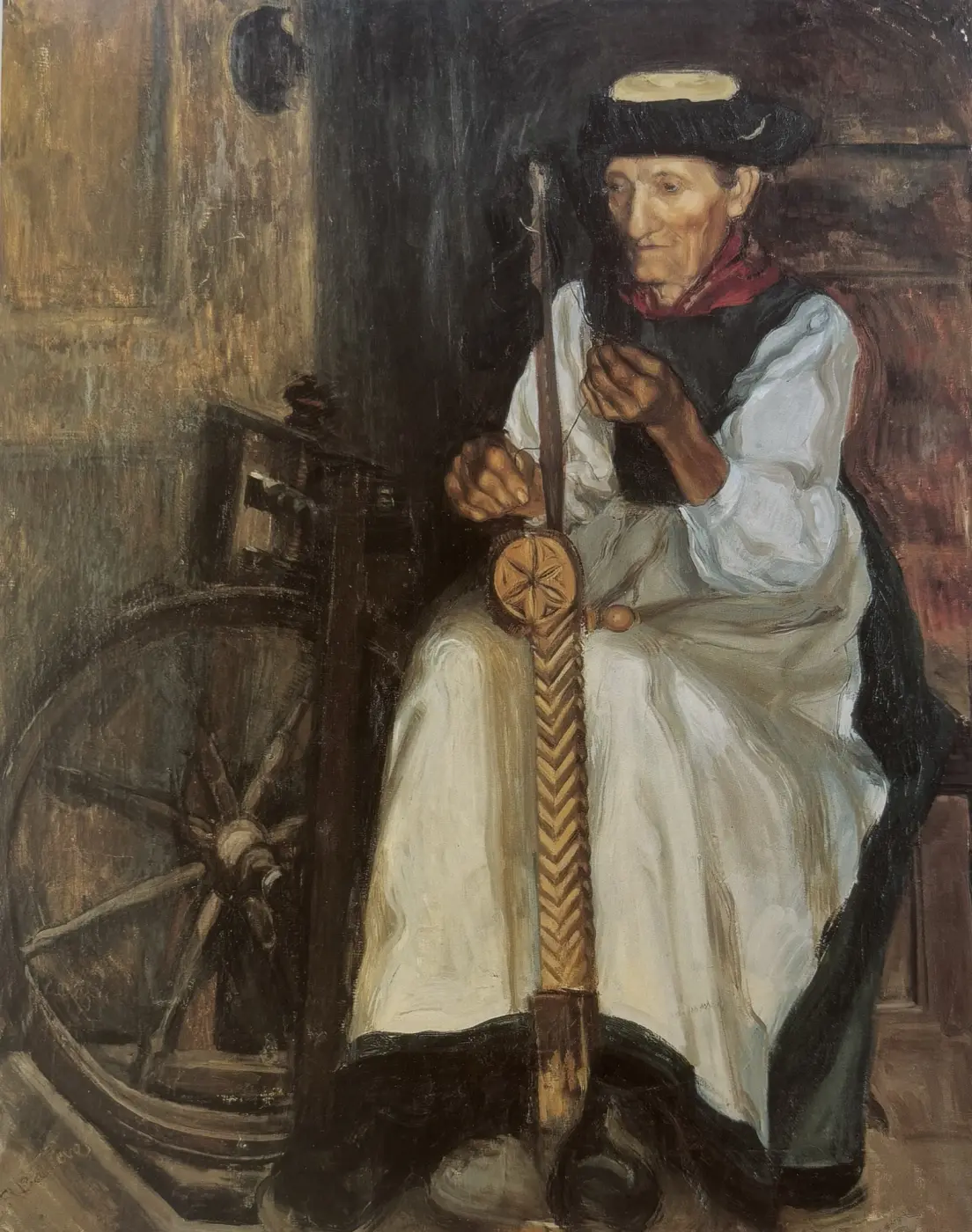 Raphy Dallèves, La fileuse