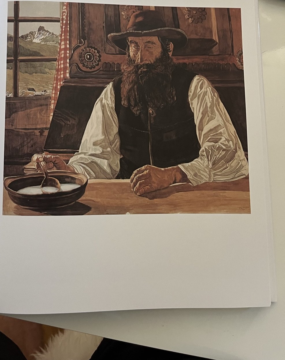 Raphy Dallèves, L'Homme à l'écuelle